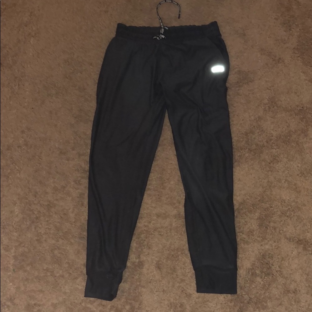 grey PINK joggers